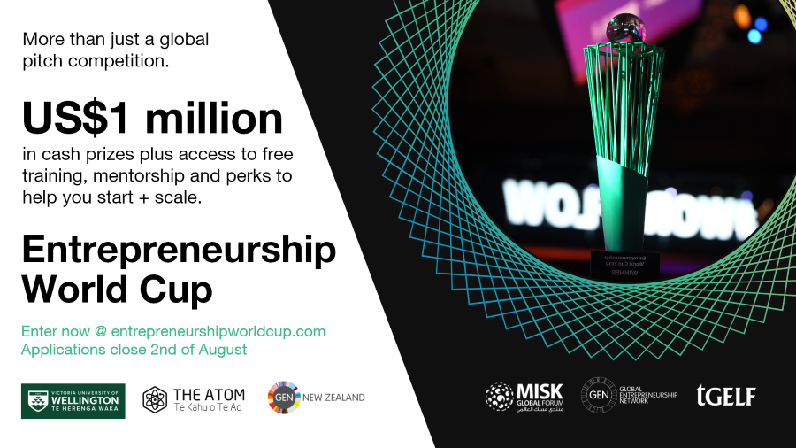 Entrepreneurship World Cup opens to Kiwi entrepreneurs NZ