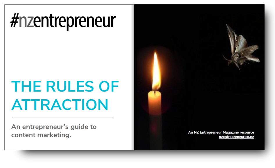 Content Marketing e-Guide - NZ Entrepreneur Magazine